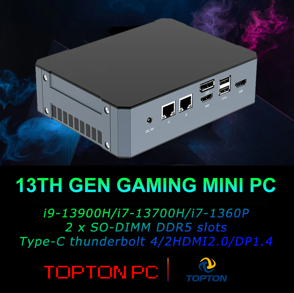 كمبيوتر صغير 13th Intel Core i - مراجعة Intel Core I9 13900H Mini Pc وسعره
