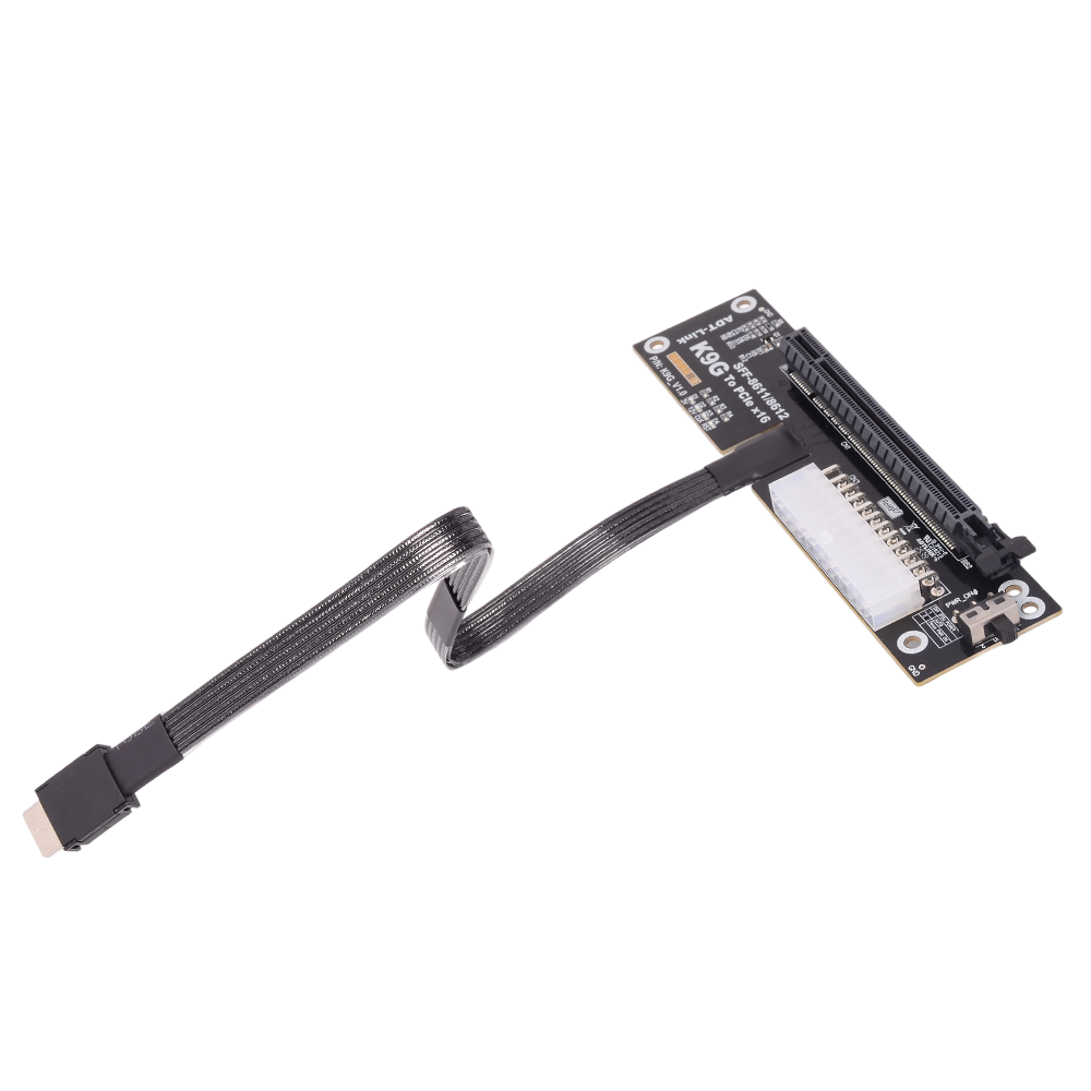 ADT-Link OCuLink GPU Dock PCIe - مراجعة Oculink Egpu Mini Pc وسعره