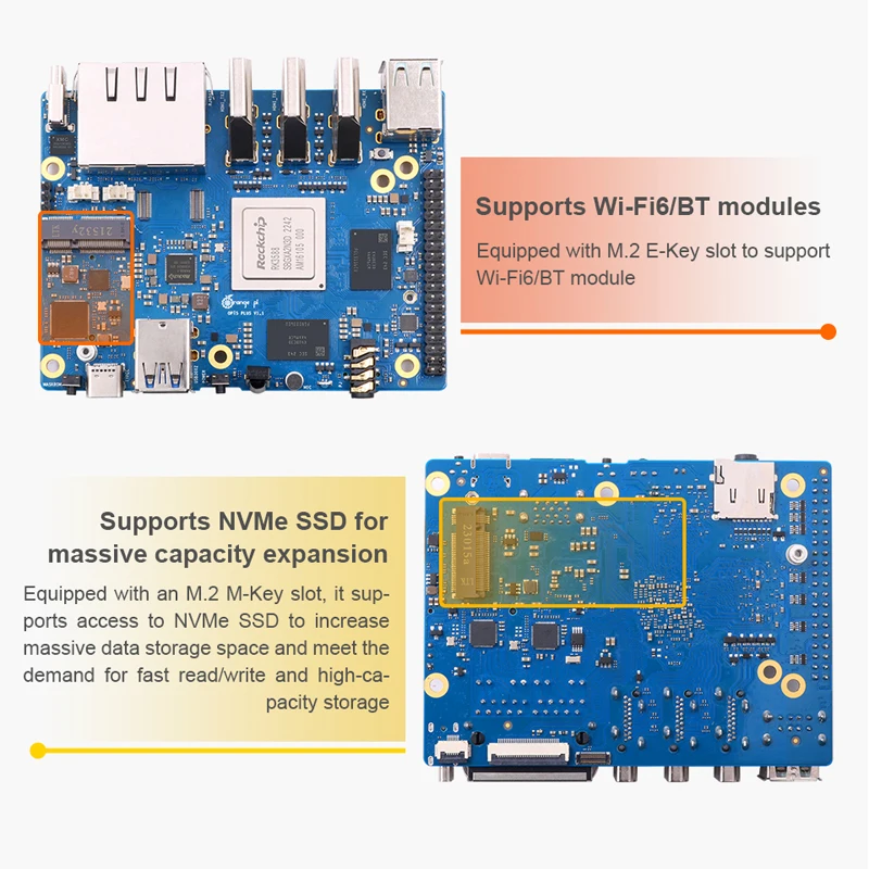 Orange Pi 5 Plus 4 8 16 GB RAM - مراجعة Rockchip Rk3588 Development Board وسعره