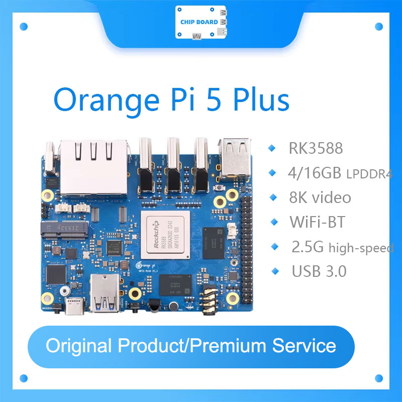 Orange Pi 5 Plus لوحة كمبيوتر  - مراجعة Rockchip Rk3588 Development Board وسعره