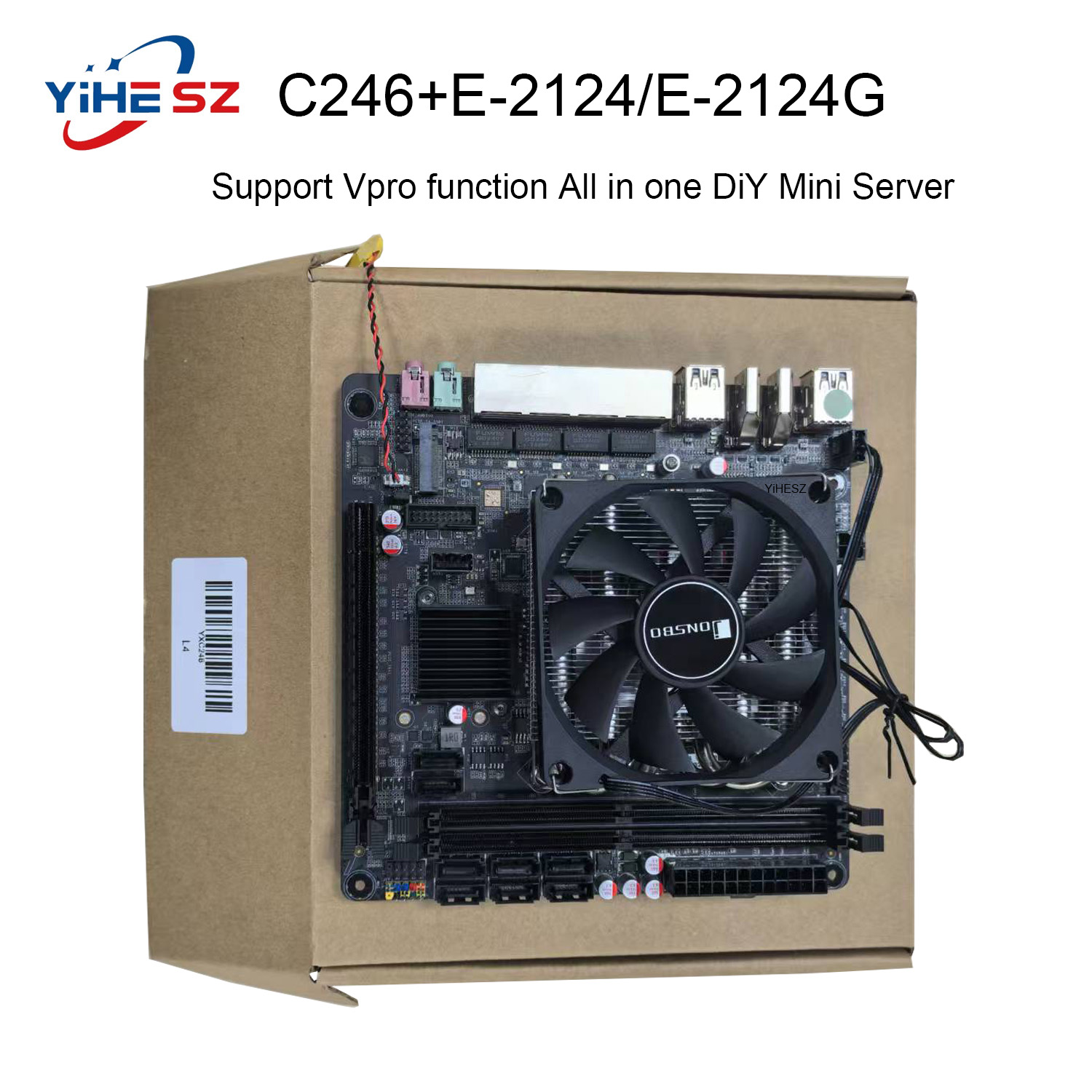 E-2124/2124G C246 Vpro NAS الل - مراجعة Nas Motherboard 8 Sata Mini Itx وسعره